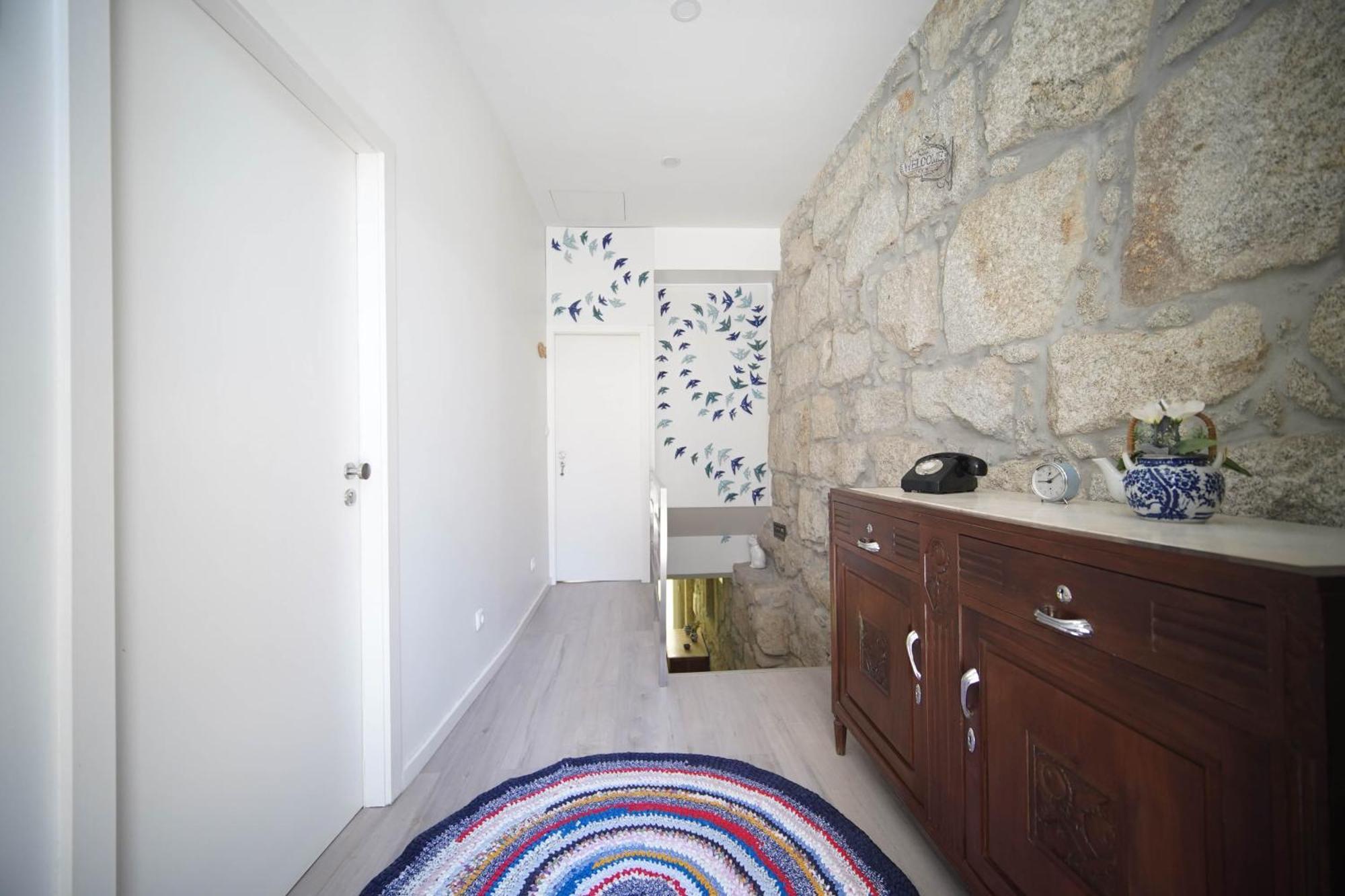 The Blue And White Porto House Apartment Exterior photo