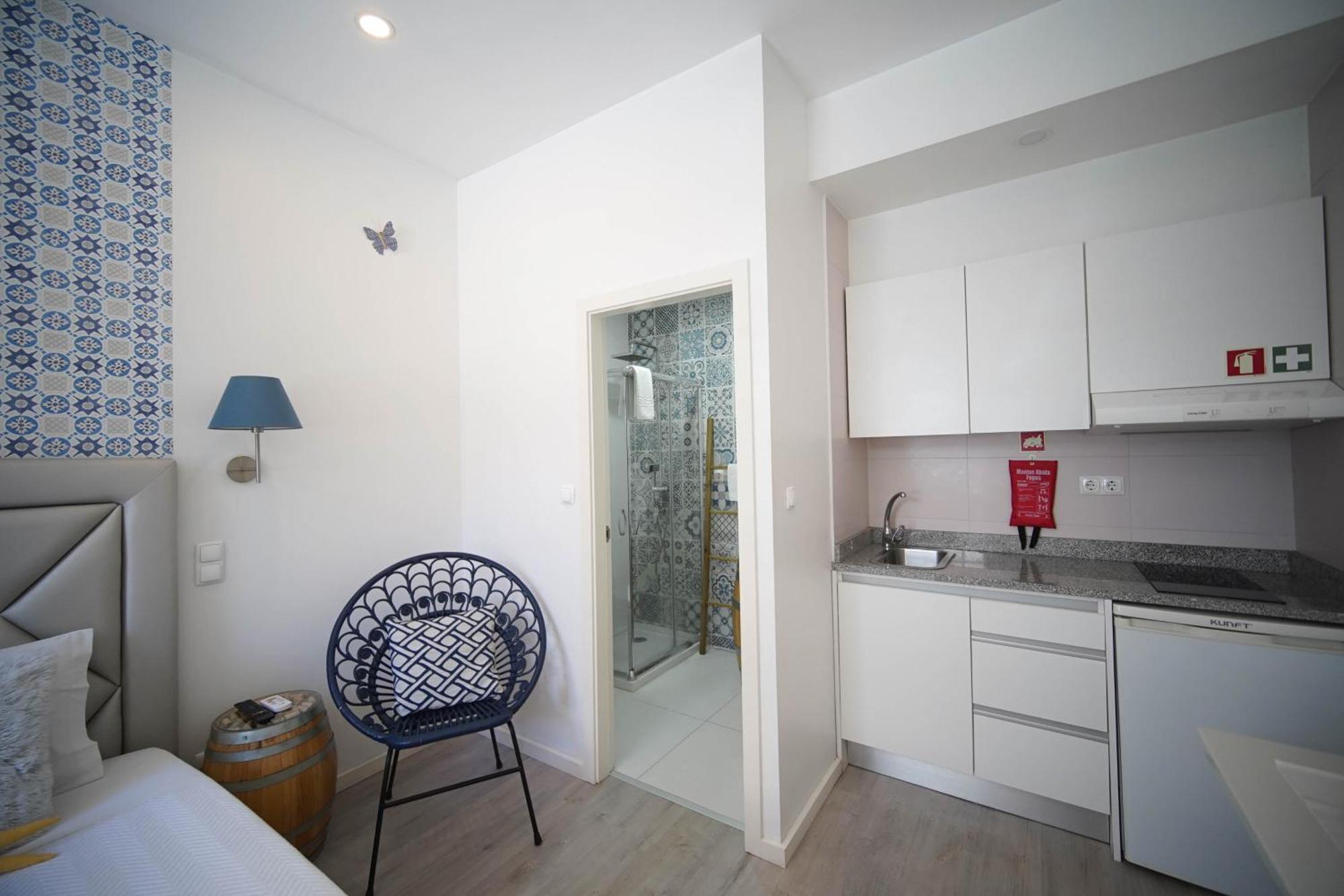 The Blue And White Porto House Apartment Exterior photo