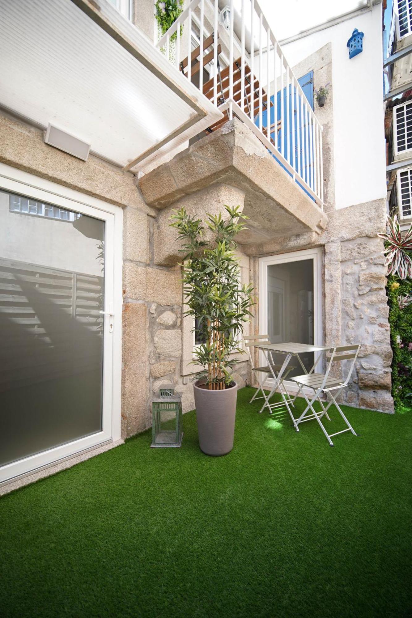 The Blue And White Porto House Apartment Exterior photo
